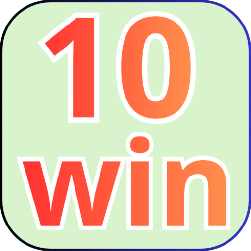 Imagem promocional da 10WIN mostrando a plataforma e suas vantagens