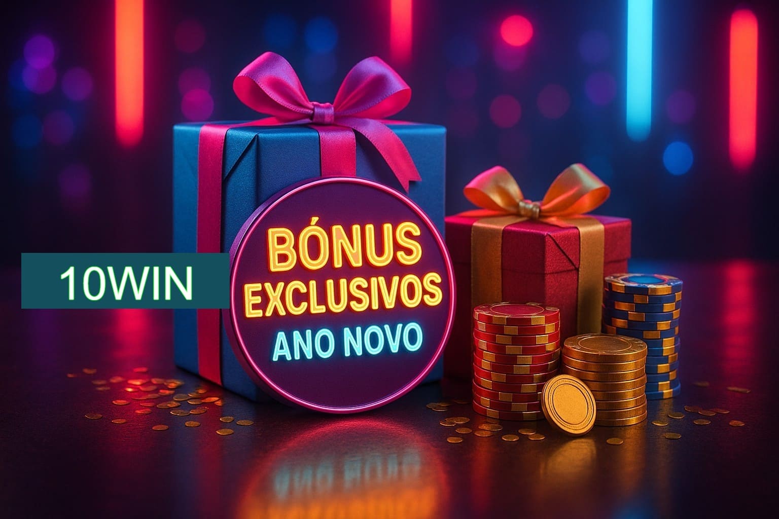 Promoções de Ano Novo no 10WIN